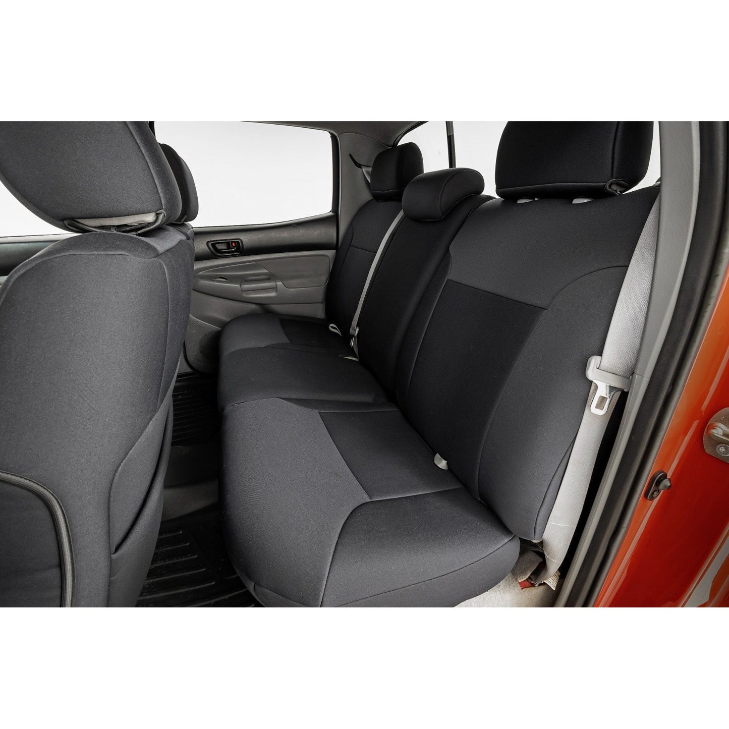 ROUGH COUNTRY Seat Covers | FR & RR | Crew Cab | Toyota Tacoma 2WD/4WD (2005-2015) | 91052