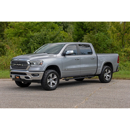 ROUGH COUNTRY OV2 Running Boards | Side Step Bars | Crew Cab | Ram 1500 (19-25)/1500 TRX (21-24)  | 14008