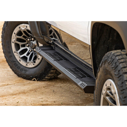 ROUGH COUNTRY HD2 Aluminum Running Boards | Crew Cab | Ram 1500 (19-25)/1500 TRX (21-24)  | SRB01950A