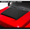 AIRDESIGN | Hood Scoop Satin Black | 17–22 Ford F-250 | FO23A01