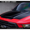 AIRDESIGN | Hood Scoop Satin Black | 15–20 Ford F-150 | FO25A01