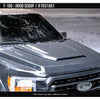 AIRDESIGN | Hood Scoop Satin Black | 21–25 Ford F-150 | FO31A01