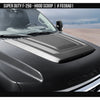 AIRDESIGN | Hood Scoop Satin Black | 23–25 Ford F-250 | FO38A01