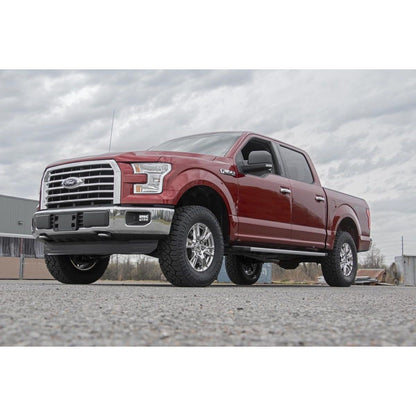 ROUGH COUNTRY N3 Leveling Struts | 2 Inch | Loaded Strut | Ford F-150 2WD (2014-2025) | 501074