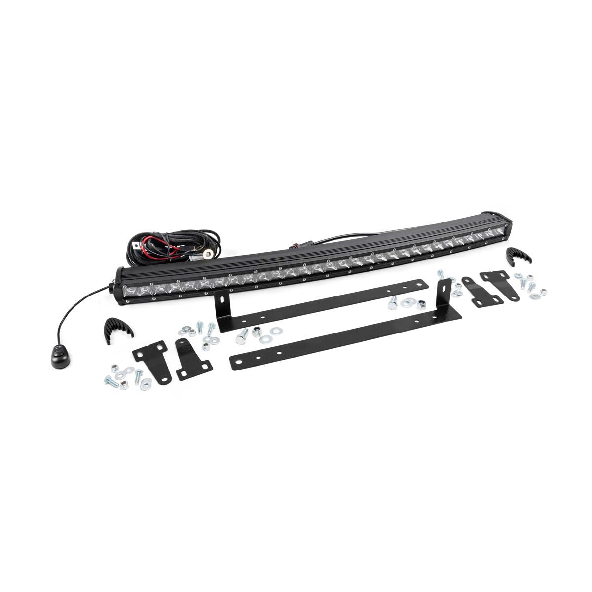 ROUGH COUNTRY LED Light Kit | Grille Mount | 30" Chrome Single Row | Ford F-150 (09-14) | 70659