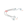 ROUGH COUNTRY | Brake Lines  Stainless  FR  4-6" Lift  Ford Bronco/F-150 4WD (1980-1996) | 89310S