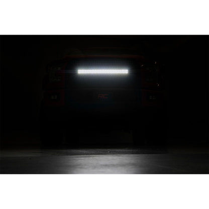 ROUGH COUNTRY Mesh Grille | 30" Dual Row LED | Black | Ford F-150 2WD/4WD (2015-2017) | 70193
