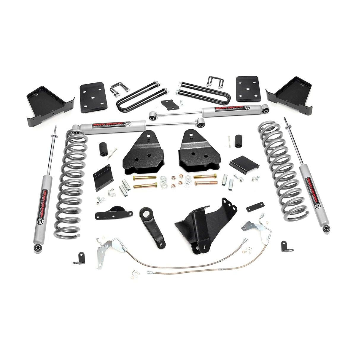 ROUGH COUNTRY 6 Inch Lift Kit | Gas | No OVLD | Ford F-250 Super Duty 4WD (2011-2014) | 533.2