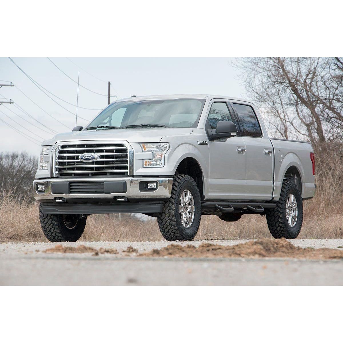 ROUGH COUNTRY | 3 Inch Lift Kit  M1 Struts  Ford F-150 4WD (2014-2020) | 54540