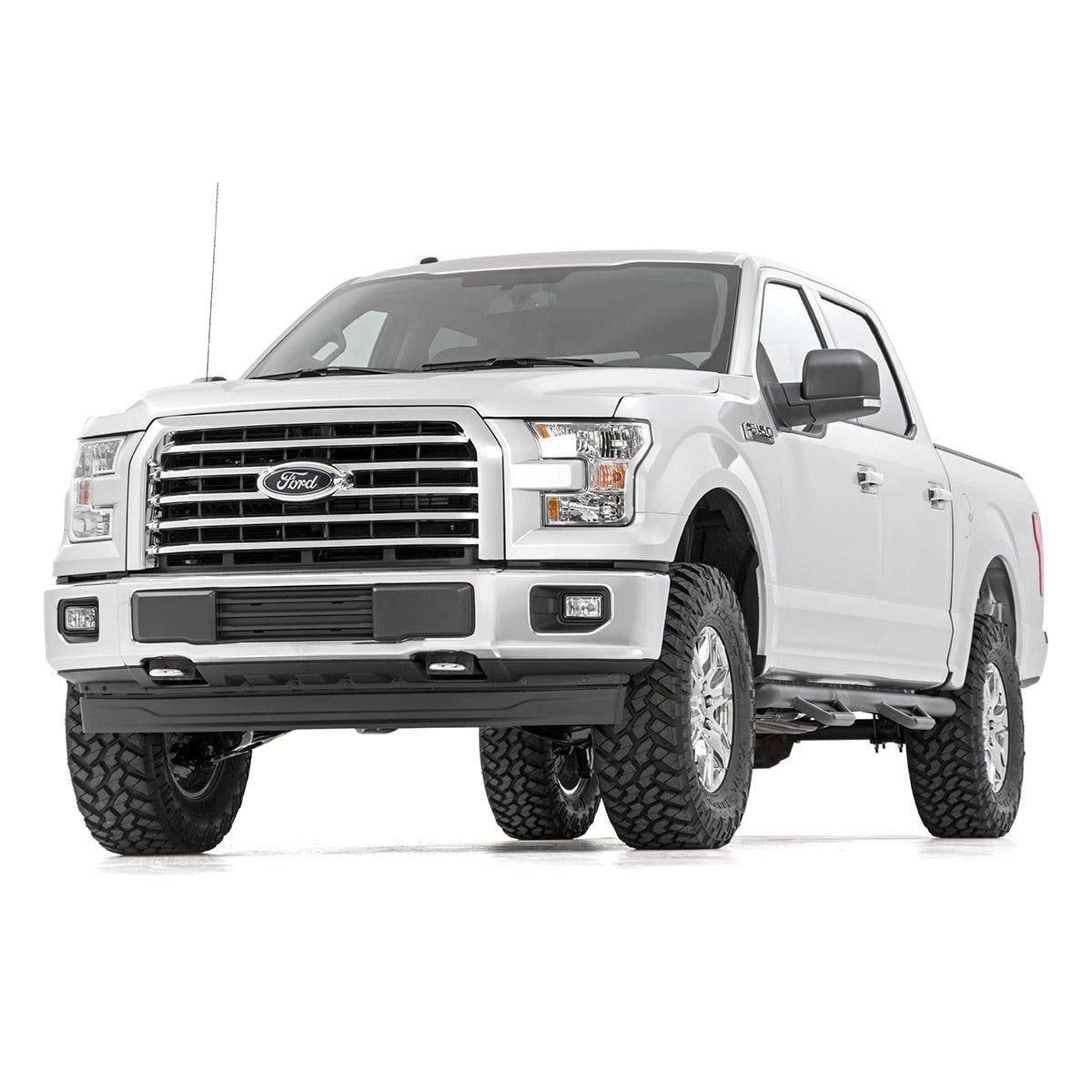 ROUGH COUNTRY | 3 Inch Lift Kit  M1 Struts  Ford F-150 4WD (2014-2020) | 54540RED