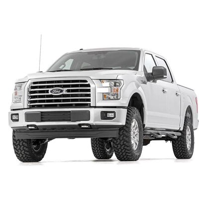 ROUGH COUNTRY | 3 Inch Lift Kit  M1 Struts  Ford F-150 4WD (2014-2020) | 54540RED