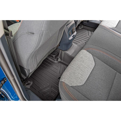 ROUGH COUNTRY Floor Mats | Front and Rear | Ford Maverick 2WD/4WD (2022-2025) | M-51102