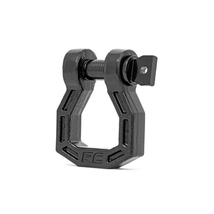 ROUGH COUNTRY D-Ring | Forged | Pair | Black | RS118