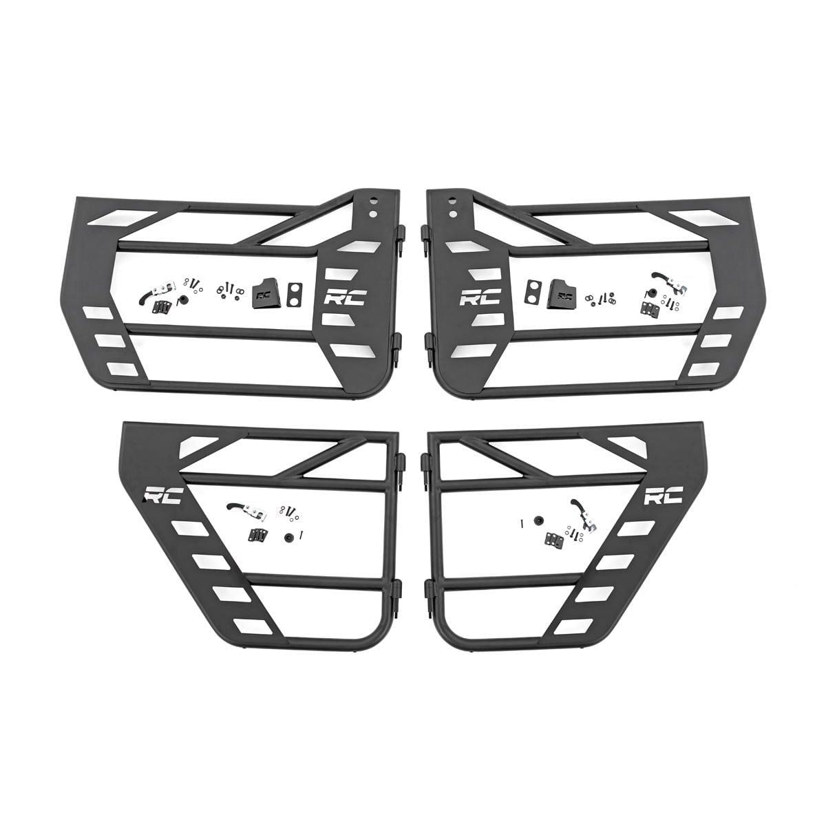 ROUGH COUNTRY Tubular Doors | Front and Rear | Jeep Wrangler JK/Wrangler Unlimited  (07-18) | 10588