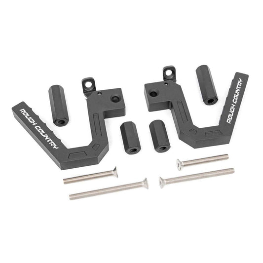 ROUGH COUNTRY Grab Handles | Alum | Front | Jeep Wrangler JK/Wrangler Unlimited  (2007-2018) | 6507