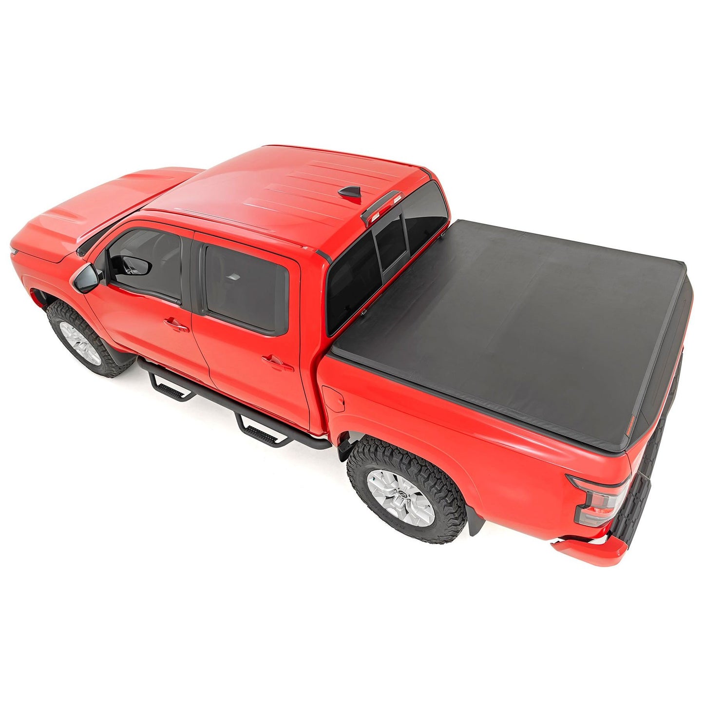 ROUGH COUNTRY Soft Tri-Fold Bed Cover | 5' Bed | Nissan Frontier 2WD/4WD (2022-2025) | 41805522A