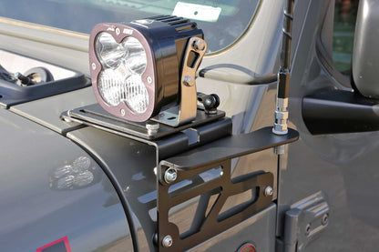 FABTECH | Antenna Bracket (Adjustable Light Mount) | Jeep Gladiator / Jeep JL | FTS24274 — product image 2