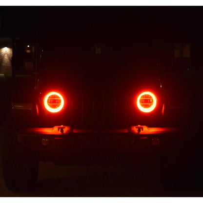 ORACLE Lighting | Surface Mount Headlight Halo Kits | Wrangler JL / Gladiator JT | Select Kit Options