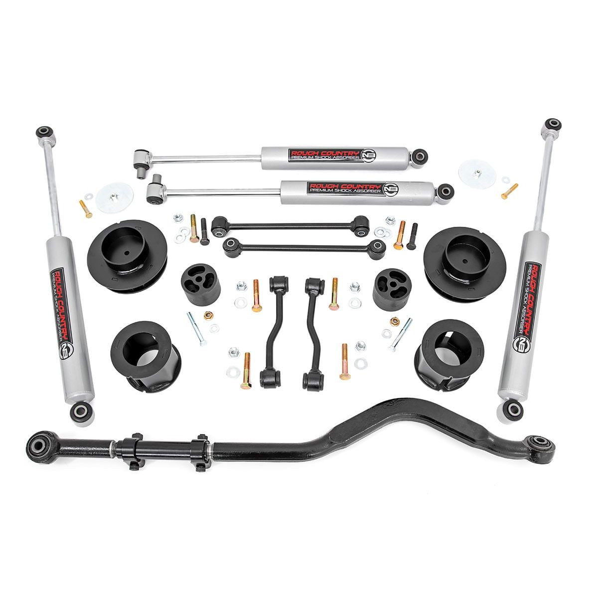 ROUGH COUNTRY 3.5 Inch Lift Kit | Spacers | Jeep Gladiator JT 4WD (2024-2025) | 78730