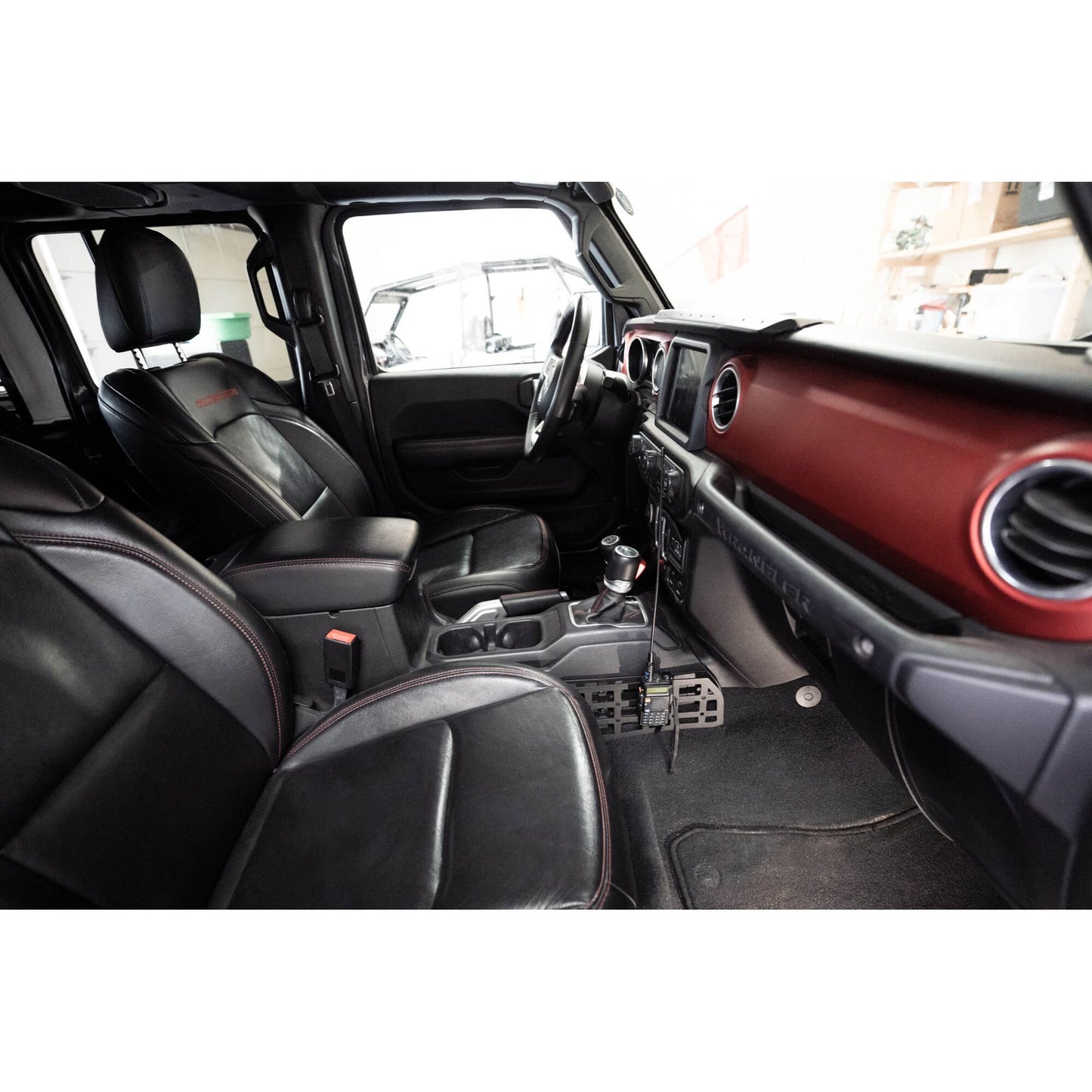 DV8 OFF-ROAD | 2018 2025 Jeep Wrangler JL JLU Gladiator JT Center Console Molle Panels  | CCJL-02
