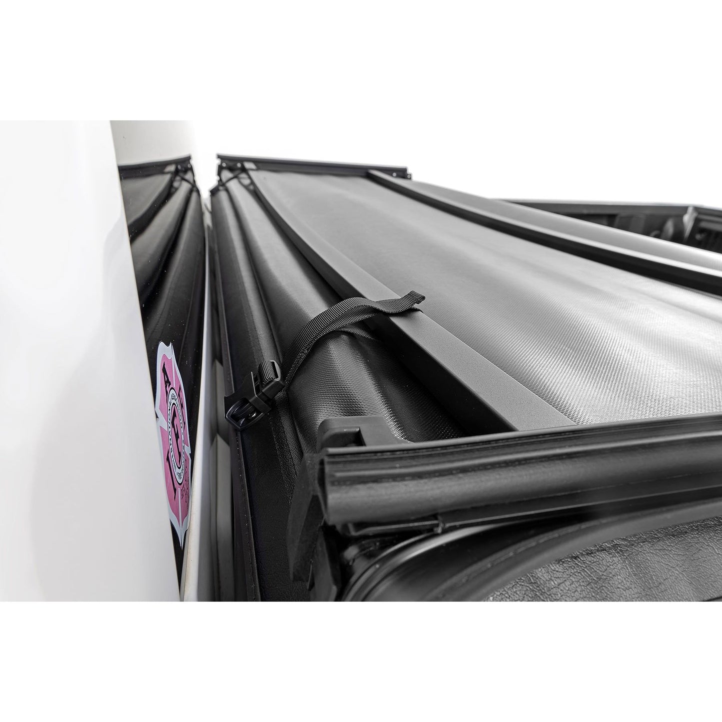 ROUGH COUNTRY Soft Tri-Fold Bed Cover | 6'7" Bed | Chevy/GMC 1500/2500HD/3500HD (14-19 & Classic) | 41214650A