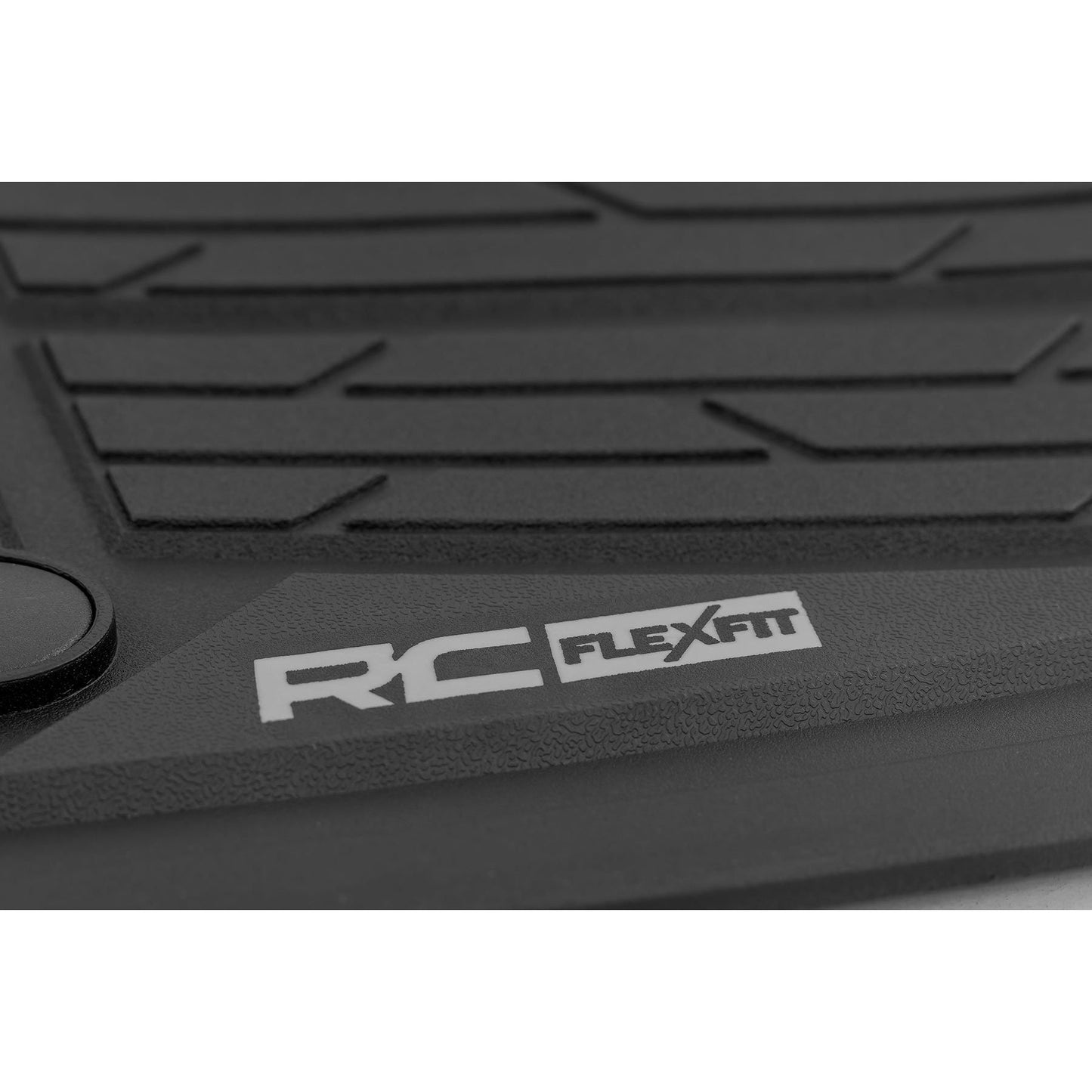 ROUGH COUNTRY Flex-Fit Floor Mats | Front | Bucket | Chevy/GMC 1500/2500HD/3500HD (19-26 & Classic) | FF-2161