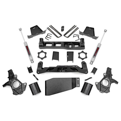 ROUGH COUNTRY 7.5 Inch Lift Kit | Chevy Silverado & GMC Sierra 1500 4WD (2007-2013) | 26430