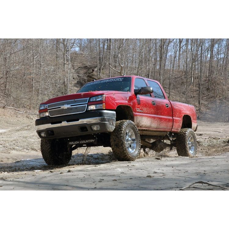 ROUGH COUNTRY 6 Inch Lift Kit | V2 | Chevy Silverado & GMC Sierra 2500HD 4WD (2001-2010) | 29770