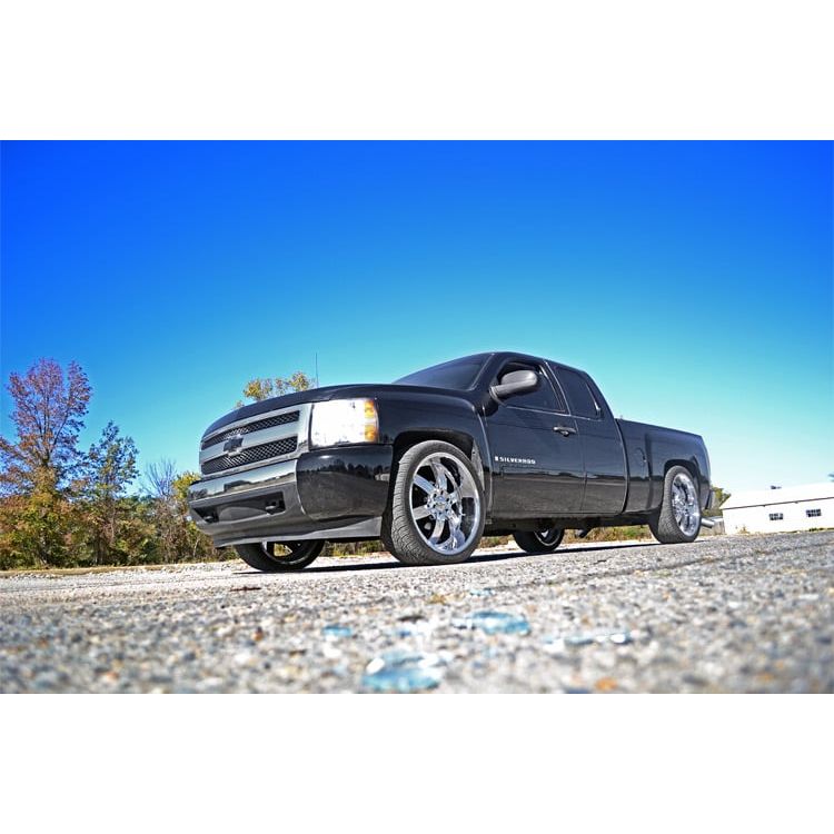 ROUGH COUNTRY Lowering Kit | Knuckle | 2"FR | 4"RR | Chevy/GMC 1500 (07-14) | 721.2