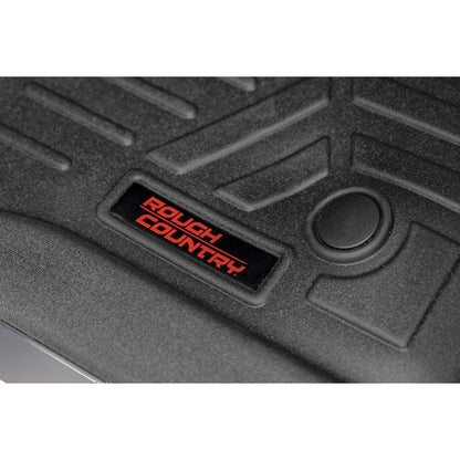 ROUGH COUNTRY Floor Mats | Front & Rear | Ford Bronco 4WD (2021-2025) | M-51602