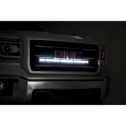 ROUGH COUNTRY LED Light Kit | Behind Grille Mount | 30" Chrome Single Row | Chevy/GMC 1500 (14-18 & Classic) | 70625
