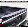 AIRDESIGN | Tailgate Spoiler Satin Black | 14–18 Chevy Silverado 1500 / 16–18 GMC Sierra 1500 | GM24A14