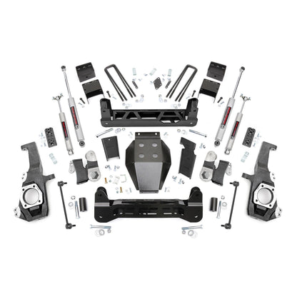 ROUGH COUNTRY 5 Inch Lift Kit | NTD | w/ Overloads | Chevy/GMC 2500HD/3500HD 4WD (20-25) | 110830