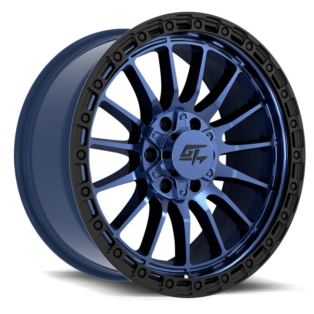 GT OFFROAD RENEGADE Midnight Blue with Black Ring wheel