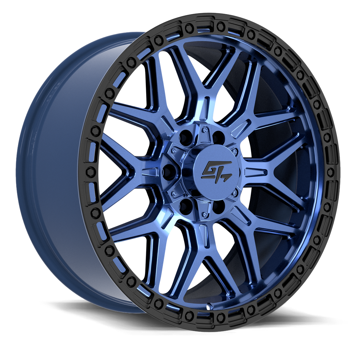 GT OFFROAD REVOLT Midnight Blue with Black Ring wheel