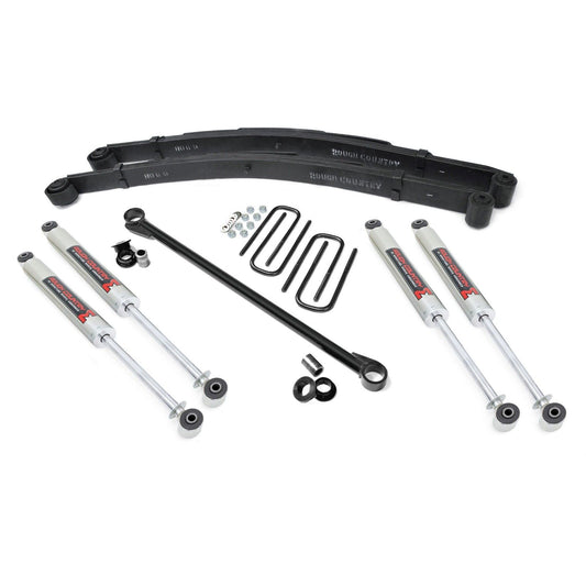 ROUGH COUNTRY 2.5 Inch Leveling Kit | Leaf Spring  | M1 | Ford F-250/F-350 Super Duty (99-04) | 48940
