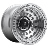 FUEL D102 ZEPHYR BEADLOCK Gloss Machined
