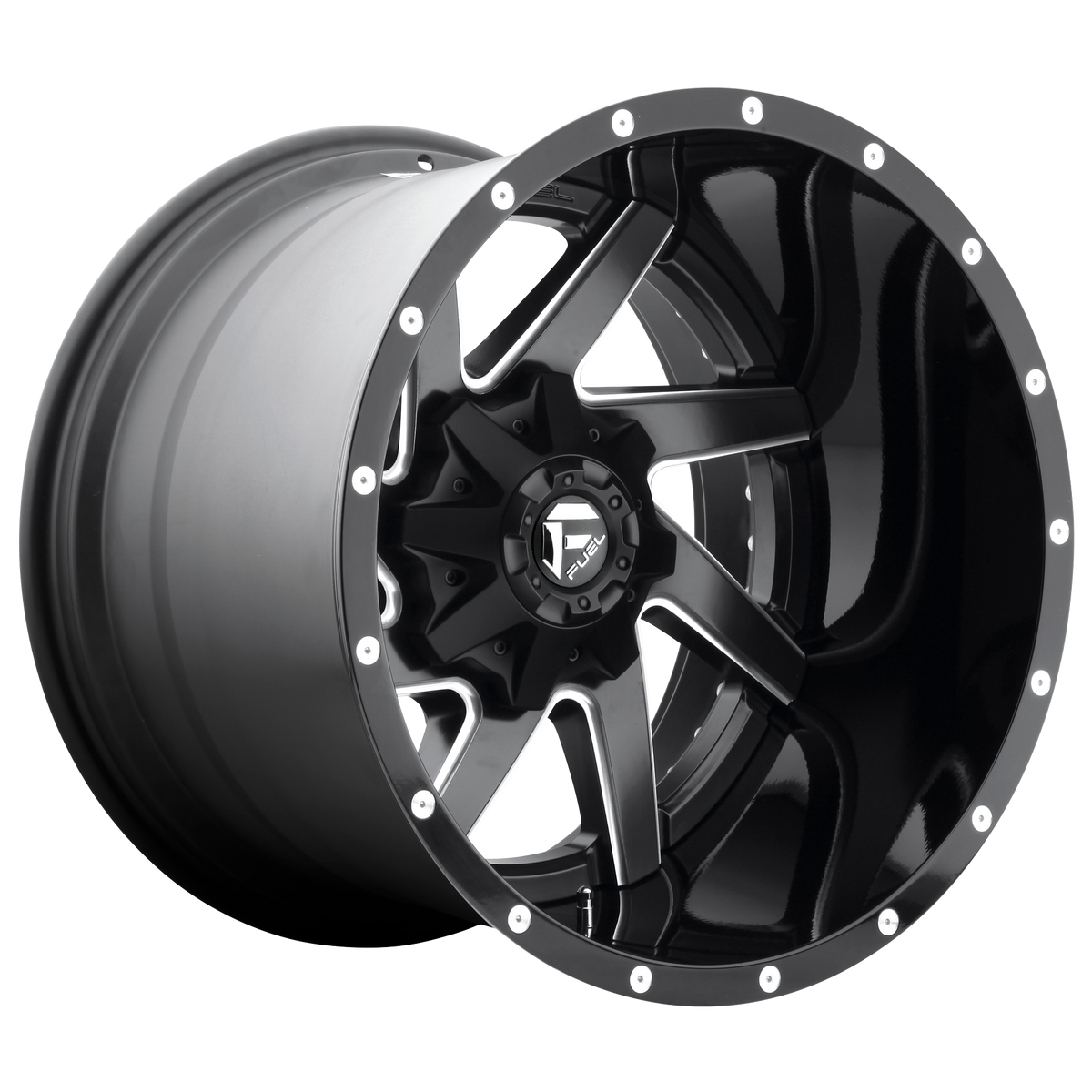 FUEL D265 RENEGADE Matte Black Milled