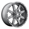 FUEL D542 MAVERICK Matte Gunmetal Milled