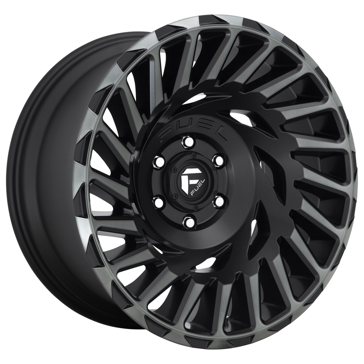 FUEL D683 CYCLONE Matte Machined Double Dark Tint
