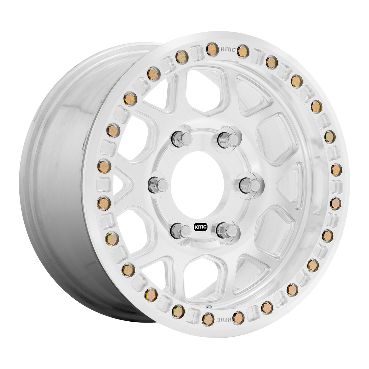 KMC KM444 MESA FORGED BEADLOCK Raw Machined wheel