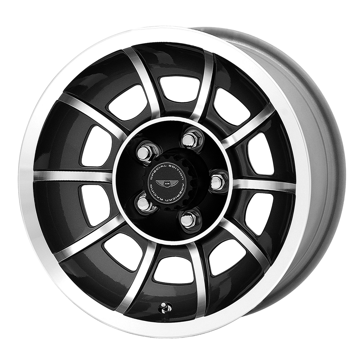 American Racing VN47 VECTOR Satin Black Machined wheel