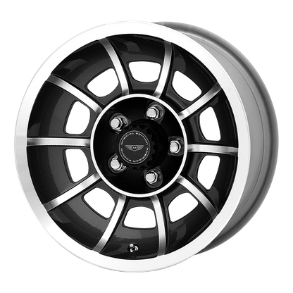 American Racing VN47 VECTOR Satin Black Machined wheel