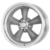 American Racing VN215 CLASSIC TORQ THRUST II Mag Gray W/ Machined Lip