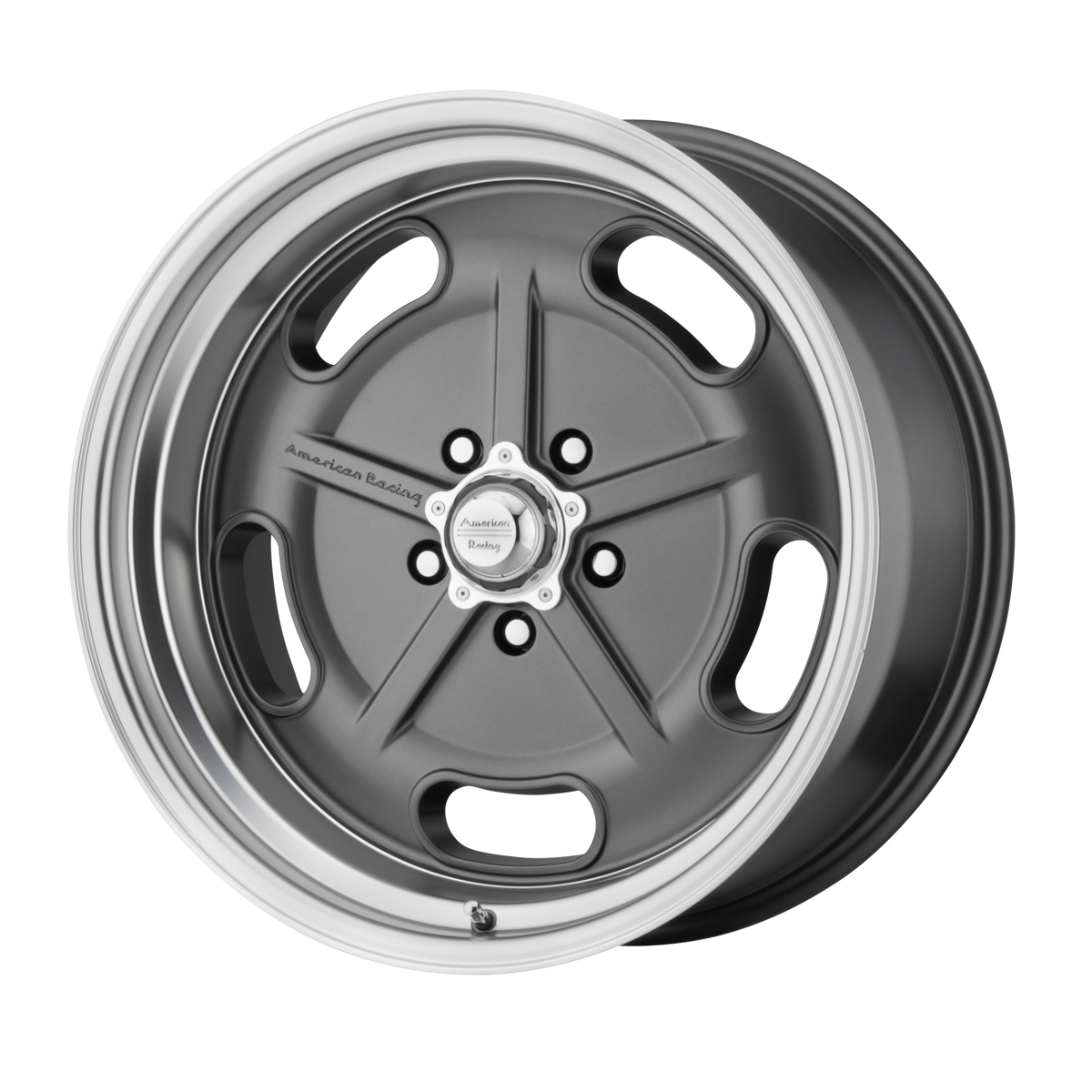 American Racing VN511 SALT FLAT Mag Gray W/ Diamond Cut Lip wheel