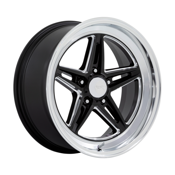 American Racing VN514 GROOVE Gloss Black W/ Diamond Cut Lip