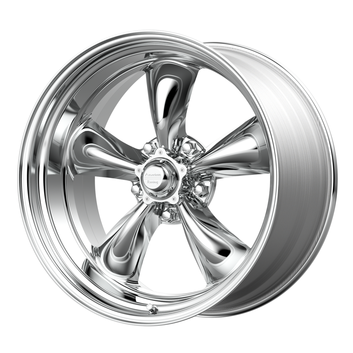 American Racing VN515 TORQ THRUST II 1 PC Polished wheel