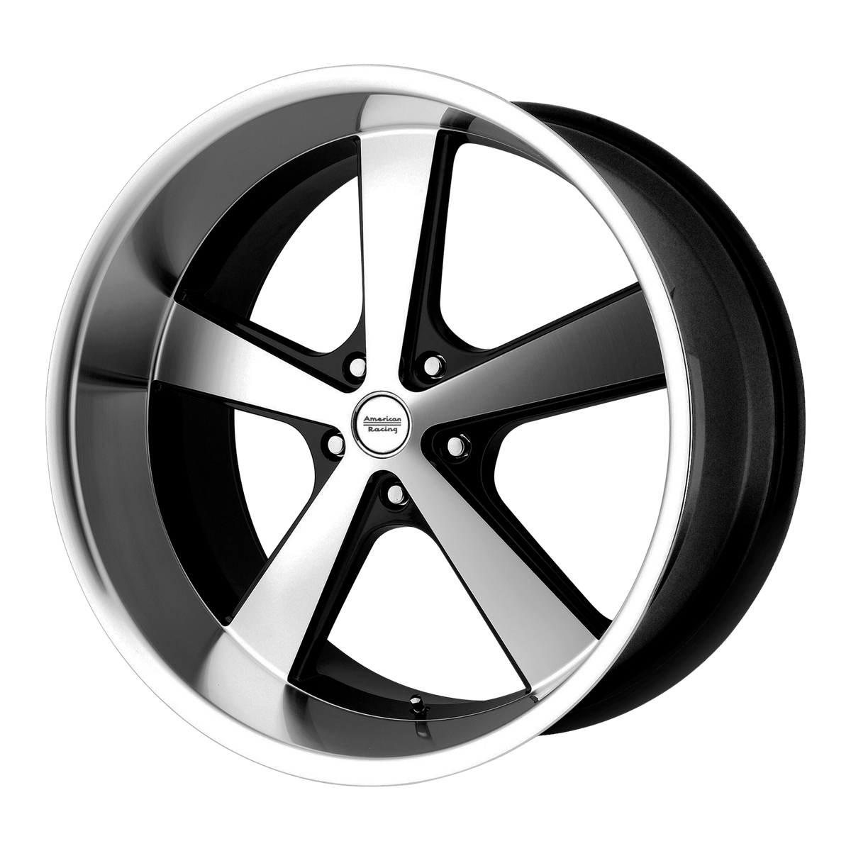 American Racing VN701 NOVA Gloss Black Machined wheel