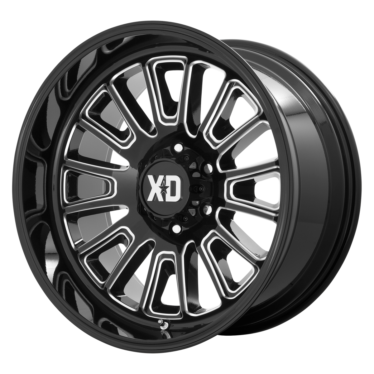 XD XD864 ROVER Gloss Black Milled wheel