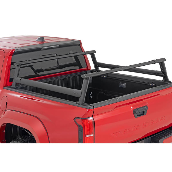 ROUGH COUNTRY | Bed Rack  Half Rack  Aluminum  Toyota Tacoma 2WD/4WD (2024-2026) | 73119